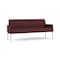 Lesro Mystic Lounge Reception Sofa, Silver, RF Nebbiolo Upholstery ML1601 - alternate 1
